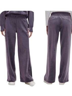 Lululemon size xxxs scuba mid rise Velvet Wide Leg purple nightfall  Pants